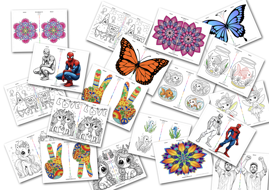 Starter Kit,  bilateral drawing 3x a week.